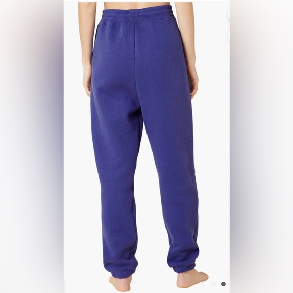 NWT Beyond Yoga WFH Fleece Sweatpant Sapphire Blue Size S - Picture 3 of 16